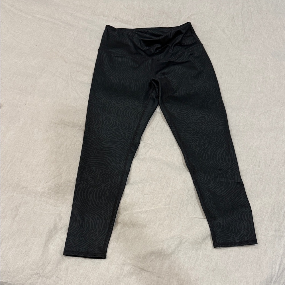 Zella Black Patterned Leggings